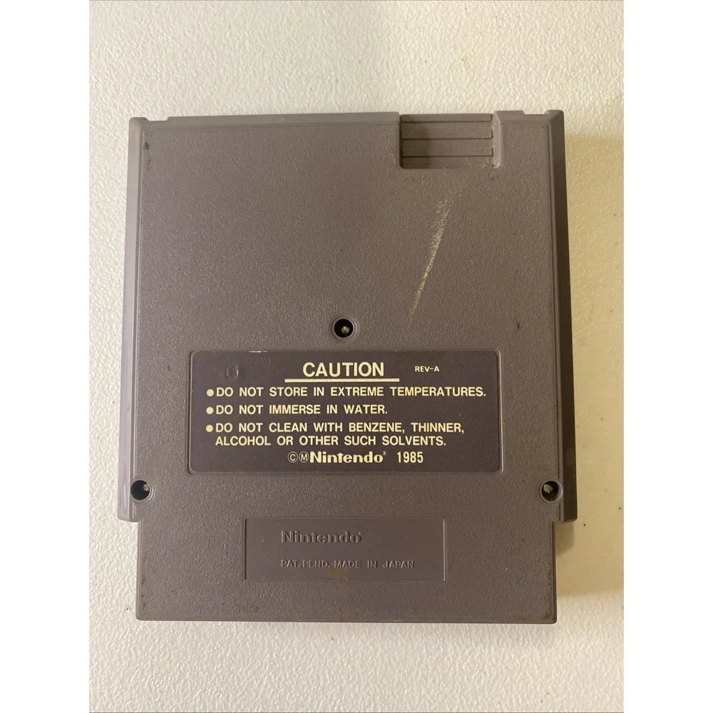 BAD DUDES ORIGINAL CLASSIC VIDEO GAME Nintendo System 1985 CARTRIDGE NES Sleeve